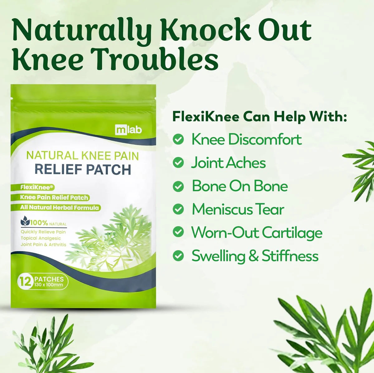 Heal Patch -Natural Knee Pain Relief Patches
